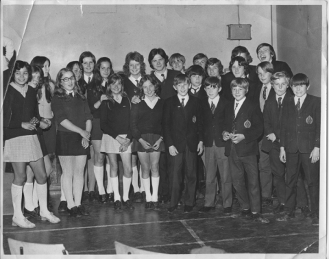 Steve Perryman comes to school!