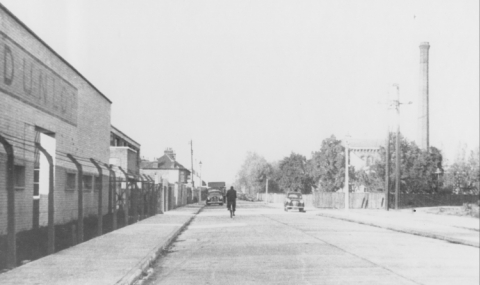 Lea Road looking North