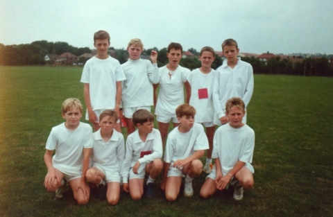 Year 8 boys team