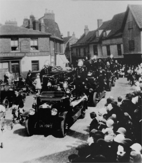 Fire Brigade in 1934 Carnival